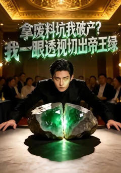 《拿废料坑我破产？我一眼透视切出帝王绿》