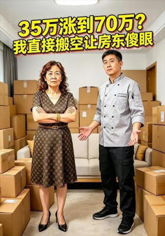 《35万涨到70万？我直接搬空让房东傻眼》